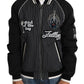 Dolce & Gabbana Black DD58 SG62 Sequined Beaded Jacket