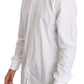 Dolce & Gabbana White Cotton GOLD Dress Shirt