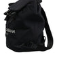 Dolce & Gabbana Black Neoprene Nylon DG Logo School Backpack Bag