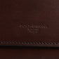 Dolce & Gabbana Brown Leather Logo Embossed Crossbody Bag