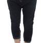 Cavalli Blue Cotton Stretch Baggy Relax Jeans