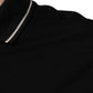 Dolce & Gabbana Black White Cotton Short Sleeves Polo T-shirt