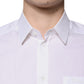 Dolce & Gabbana White Cotton Long Sleeves GOLD Dress Shirt