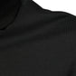 Dolce & Gabbana Black Logo Print Collared Cotton Polo T-shirt
