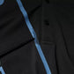 Dolce & Gabbana Black Logo Print Collared Cotton Polo T-shirt