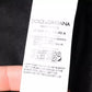 Dolce & Gabbana Black Cotton Crew Neck Short Sleeves T-shirt