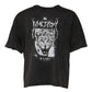 Dolce & Gabbana Gray Leopard Print Cotton Crew Neck T-shirt