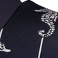 Dolce & Gabbana Dark Blue Sea Horse Collared Polo T-shirt