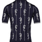 Dolce & Gabbana Dark Blue Sea Horse Collared Polo T-shirt