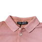 Dolce & Gabbana Pink Crown Collared Short Sleeve Polo T-shirt