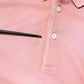 Dolce & Gabbana Pink Crown Collared Short Sleeve Polo T-shirt