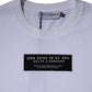 Dolce & Gabbana White Logo Print Cotton Crew Neck T-shirt