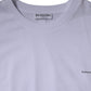 Balenciaga White Logo Cotton Crew Neck Short Sleeves T-shirt