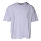 Balenciaga White Logo Cotton Jersey Crew Neck Short Sleeves T-shirt