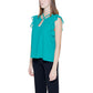 Rinascimento Bicolor Polyester Blouse