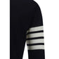 Thom Browne Blue Wool Oves Aries Sweatshirt