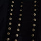 Dolce & Gabbana Black Button Embellished Military Jacket