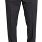 Dolce & Gabbana Gray Wool Men Formal 2 Piece MARTINI Suit