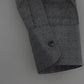 Dolce & Gabbana Gray SICILIA Dotted Semi Fitted Formal Shirt