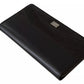 Dolce & Gabbana Brown Exotic Leather Zip Around Continental Clutch Wallet