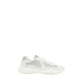 Prada White Polyamide Low Top Sneakers