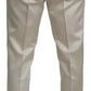 Dolce & Gabbana Beige Wool Crème 3 Piece SICILIA Shawl Suit