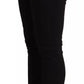 Dolce & Gabbana Black Cotton Stretch Skinny Denim Jeans
