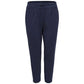 Only Blue Viscose Casual Pants