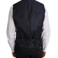 Dolce & Gabbana Blue Wool MARTINI Blazer Vest 2 Piece