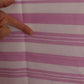 Dolce & Gabbana Pink White Striped Cannes Wrap Shawl Scarf