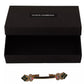 Dolce & Gabbana Gold Plated 925 Sterling Silver Crystal Collar Stop Brooch