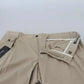 Dolce & Gabbana Beige Cotton Chino Men Formal Pants