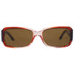 More & More Brown Plastic Sunglasses