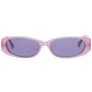 More & More Purple Plastic Sunglasses