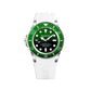 Bobroff White Rubber Sport Watch