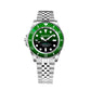 Bobroff Silver Stainless Steel Dress Watch