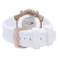 Bobroff White Rubber Bracelet Watch
