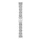Bobroff Silver Stainless Steel Bracelet Watch