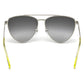 Just Cavalli Yellow Metal Sunglasses