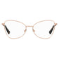 Moschino Gold Metal Glasses (Frames)