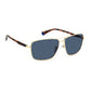 Polaroid Gold Metal Sunglasses