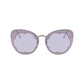 Salvatore Ferragamo Purple Metal Sunglasses
