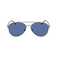 Converse Gray Metal Sunglasses