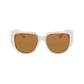 Ferragamo White Bio Injected Sunglasses