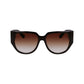 Ferragamo Brown Bio Injected Sunglasses