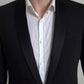 Dolce & Gabbana Black Wool Single Breasted MARTINI Blazerclothing