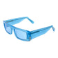 GCDS Blue Plastic Sunglasses