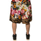 Dolce & Gabbana Multicolor Floral Cotton Men Bermuda Shorts