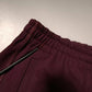 Dolce & Gabbana Maroon Cotton Mid Waist Bermuda Shorts