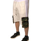 Dolce & Gabbana Beige Cotton Men Casual Cargo Bermuda Shorts